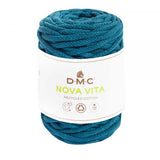 DMC Nova Vita 4mm Recycled Cotton Petrol Blue (250g Ball)