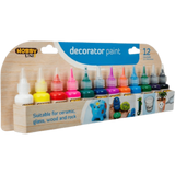 Hobby Line Decorator Paint 35mL (12 Pack) - Crafty Hobbies Australia