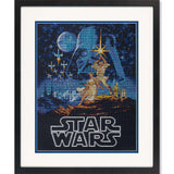 Luke and Princess Leia, Cross Stitch Kit - Crafty Hobbies Australia