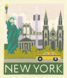 Stitch City Scapes Cross Stitch Kit - New York - Crafty Hobbies Australia