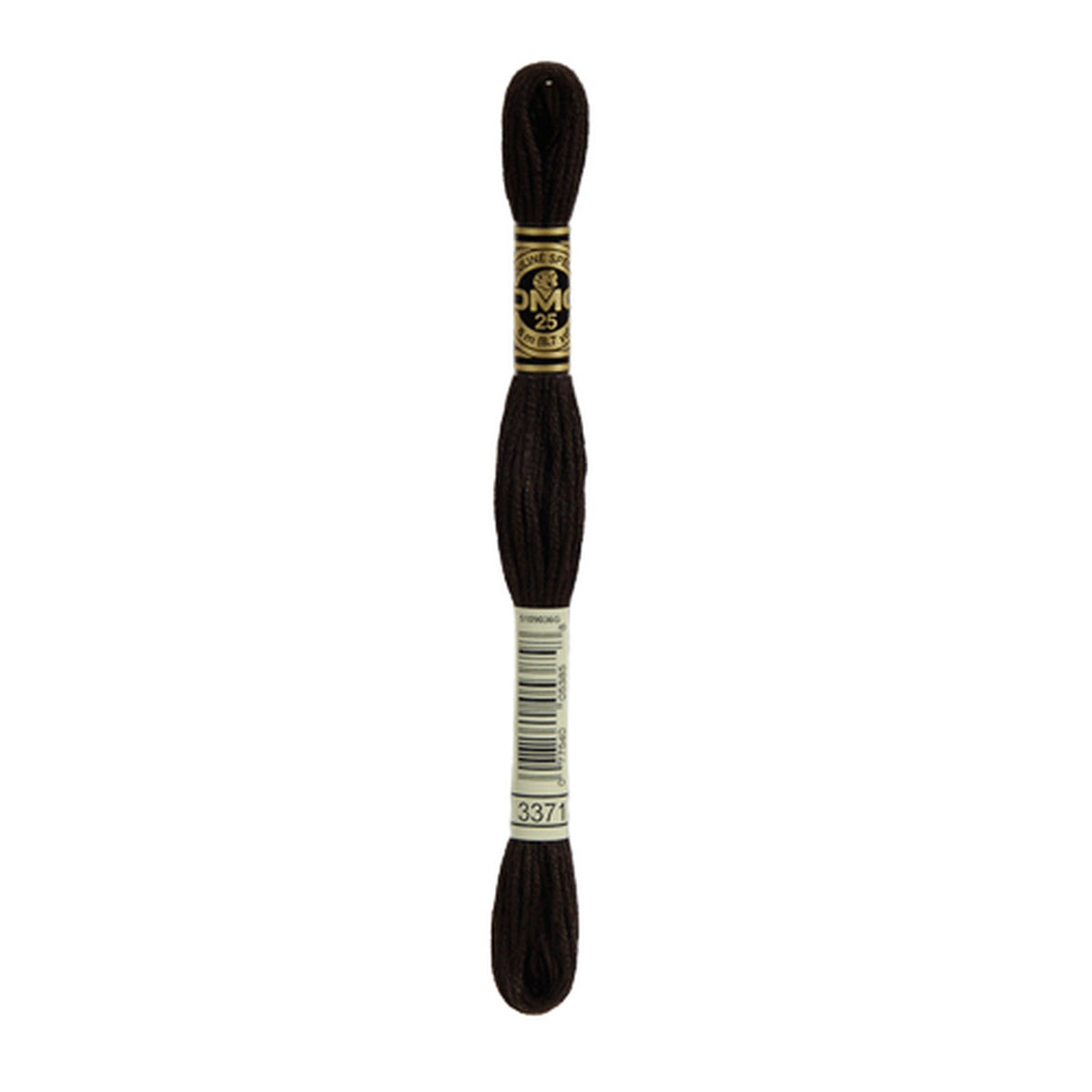DMC 3371 Black Brown Stranded Cotton Embroidery Floss