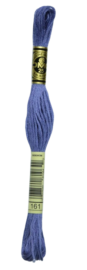 161 Grey Blue Stranded Cotton