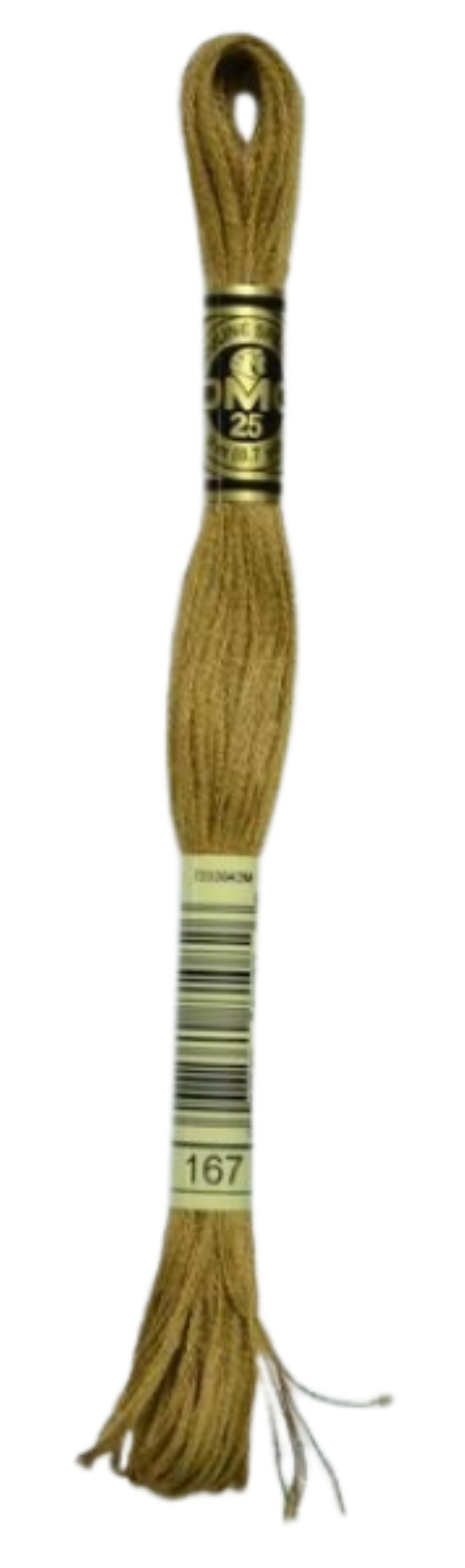 DMC 167 Very Dark Yellow Beige Stranded Cotton