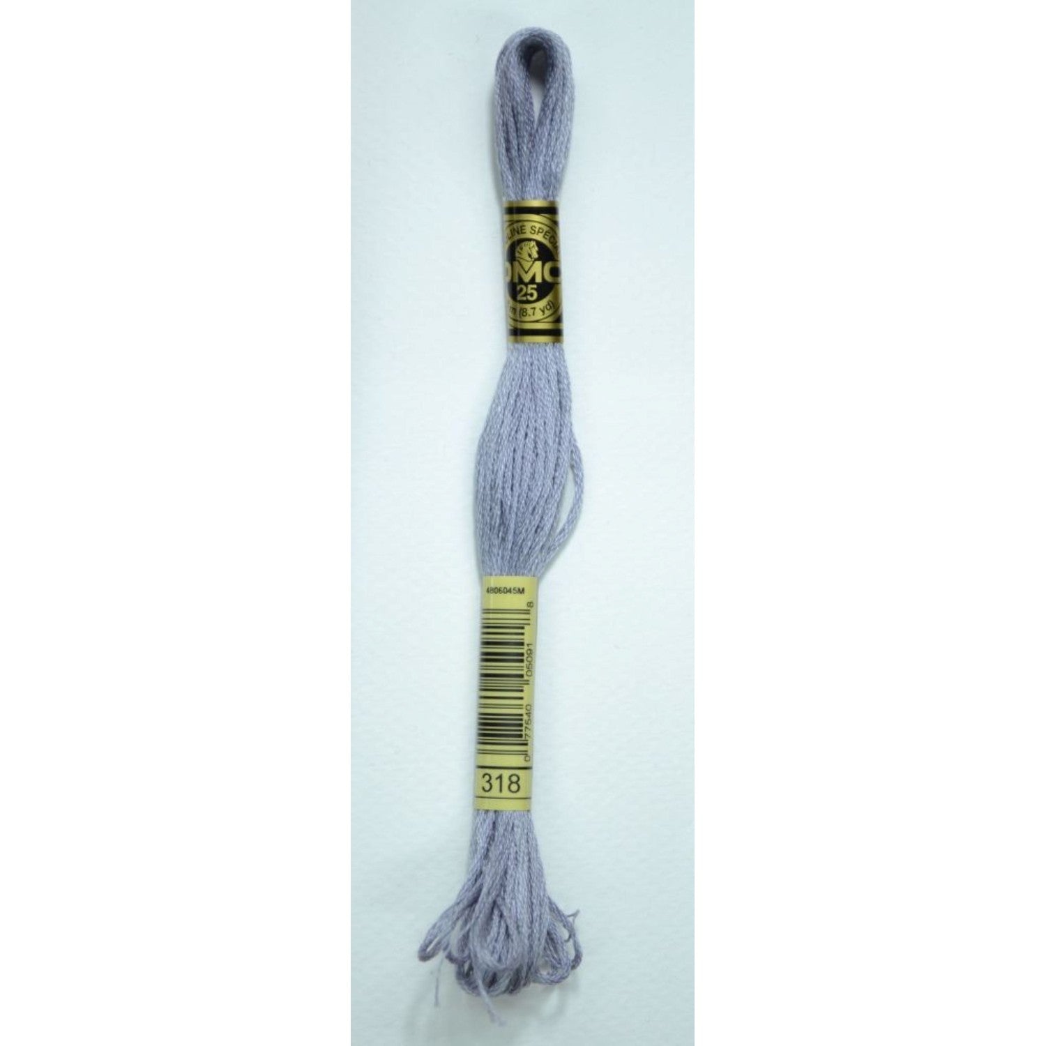 DMC Stranded Cotton 100g Cone 318 Steel Gray Lt (Art 5214)
