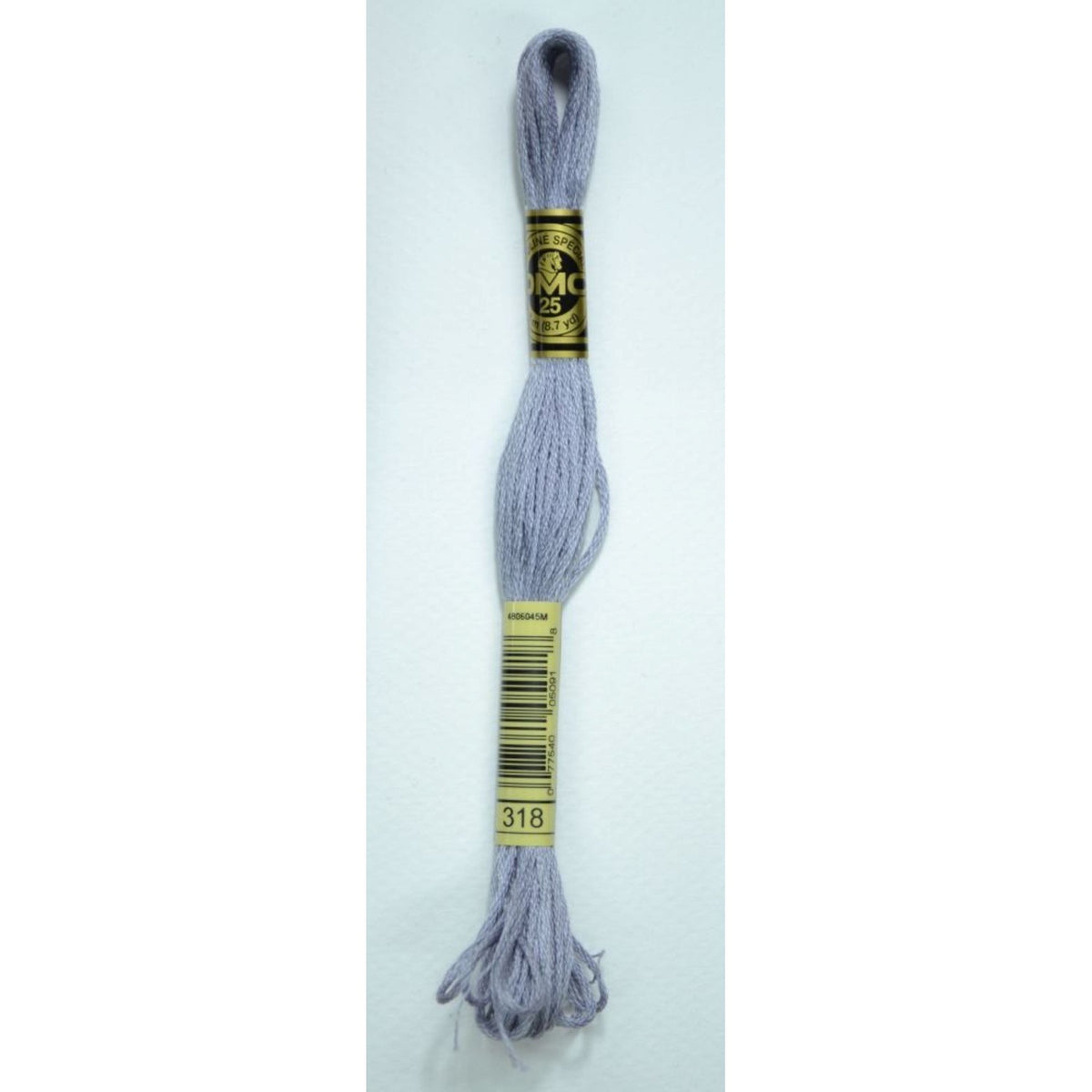 DMC Stranded Cotton 100g Cone 318 Steel Gray Lt (Art 5214)