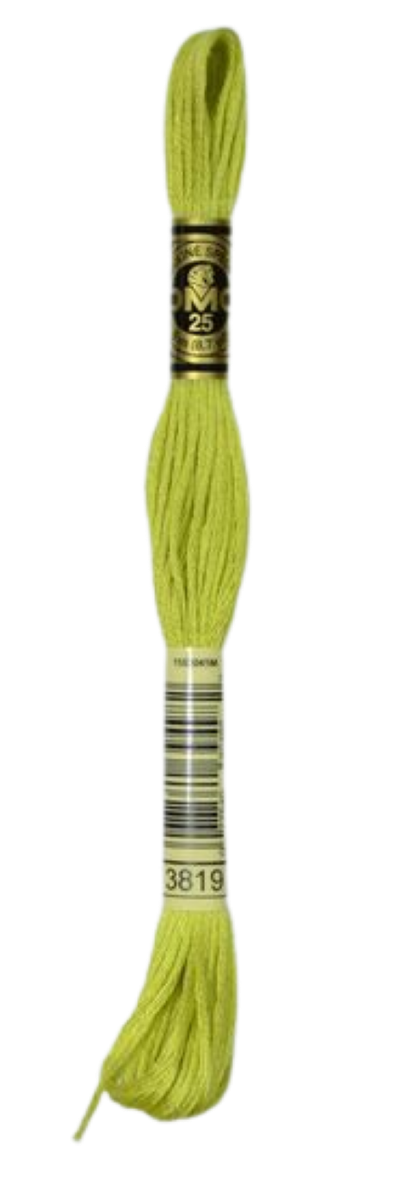 3819 Light Moss Green Stranded Cotton