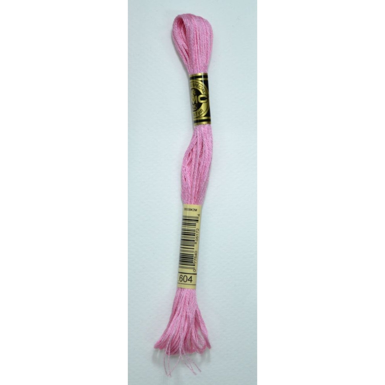 DMC Stranded Cotton 100g Cone 604 Cranberry Light (Art 5214)