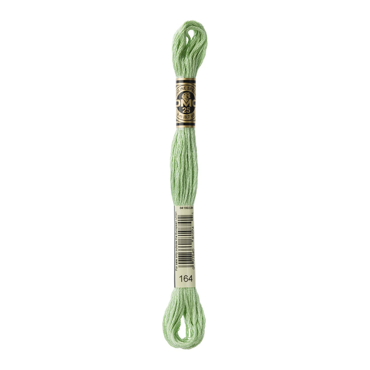 DMC 164 Light Forest Green Stranded Cotton Embroidery Floss
