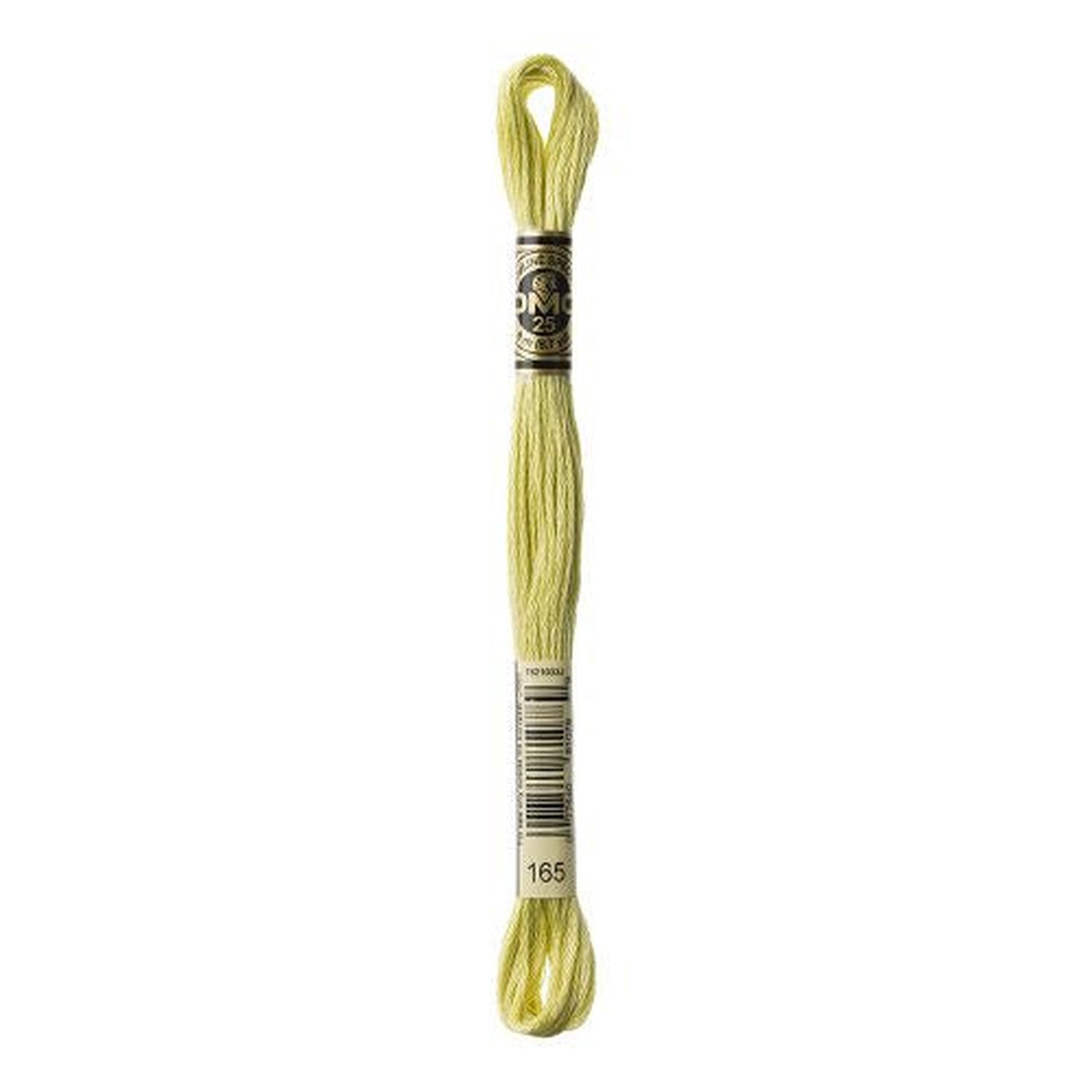 DMC Stranded Cotton 100g Cone 165 Moss Green Vy Lt (Art 5214)