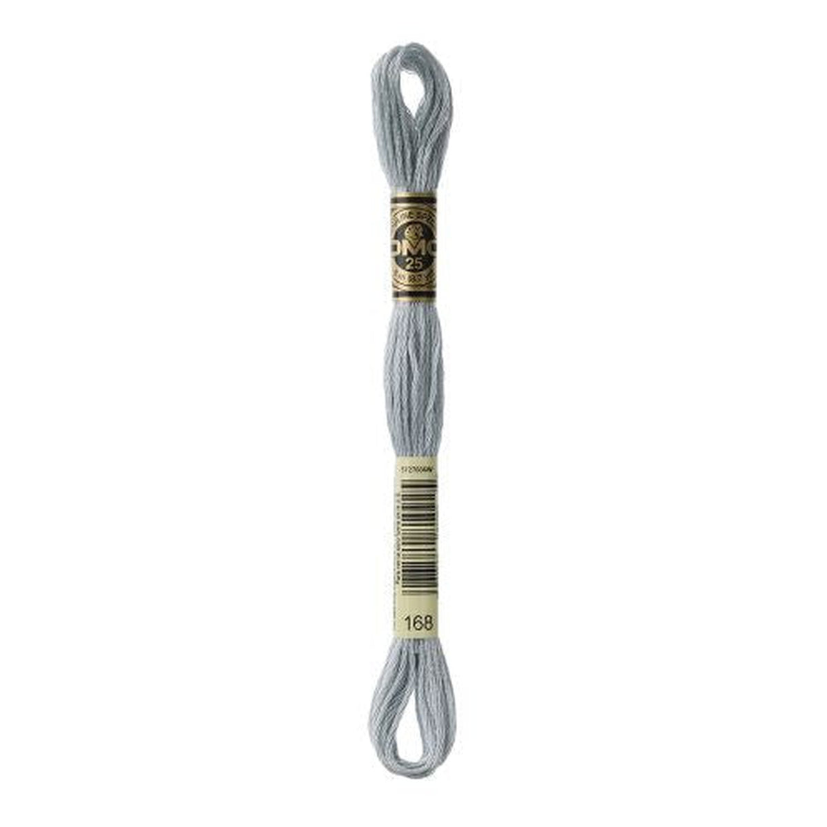 DMC 168 Very Light Pewter Stranded Cotton Embroidery Floss