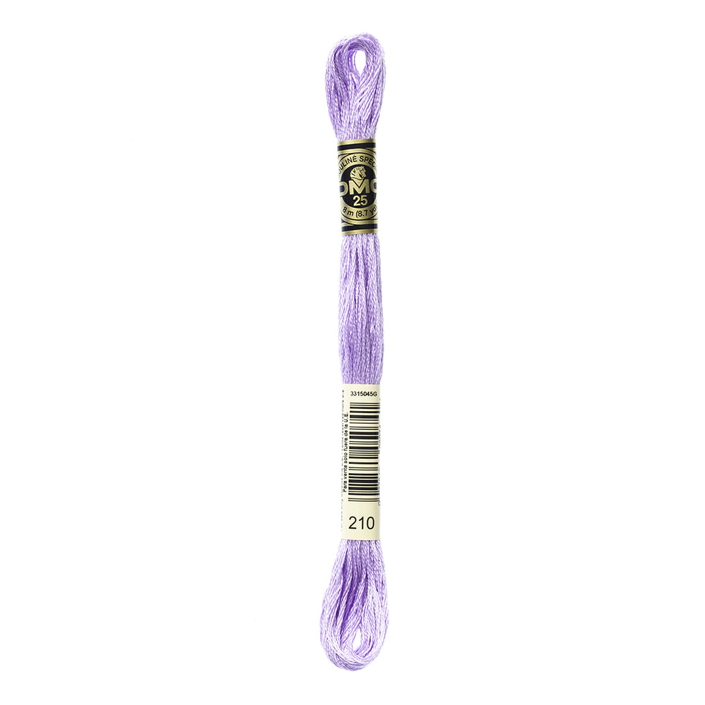 DMC Stranded Cotton 100g Cone 210 Lavender Medium (Art 5214)