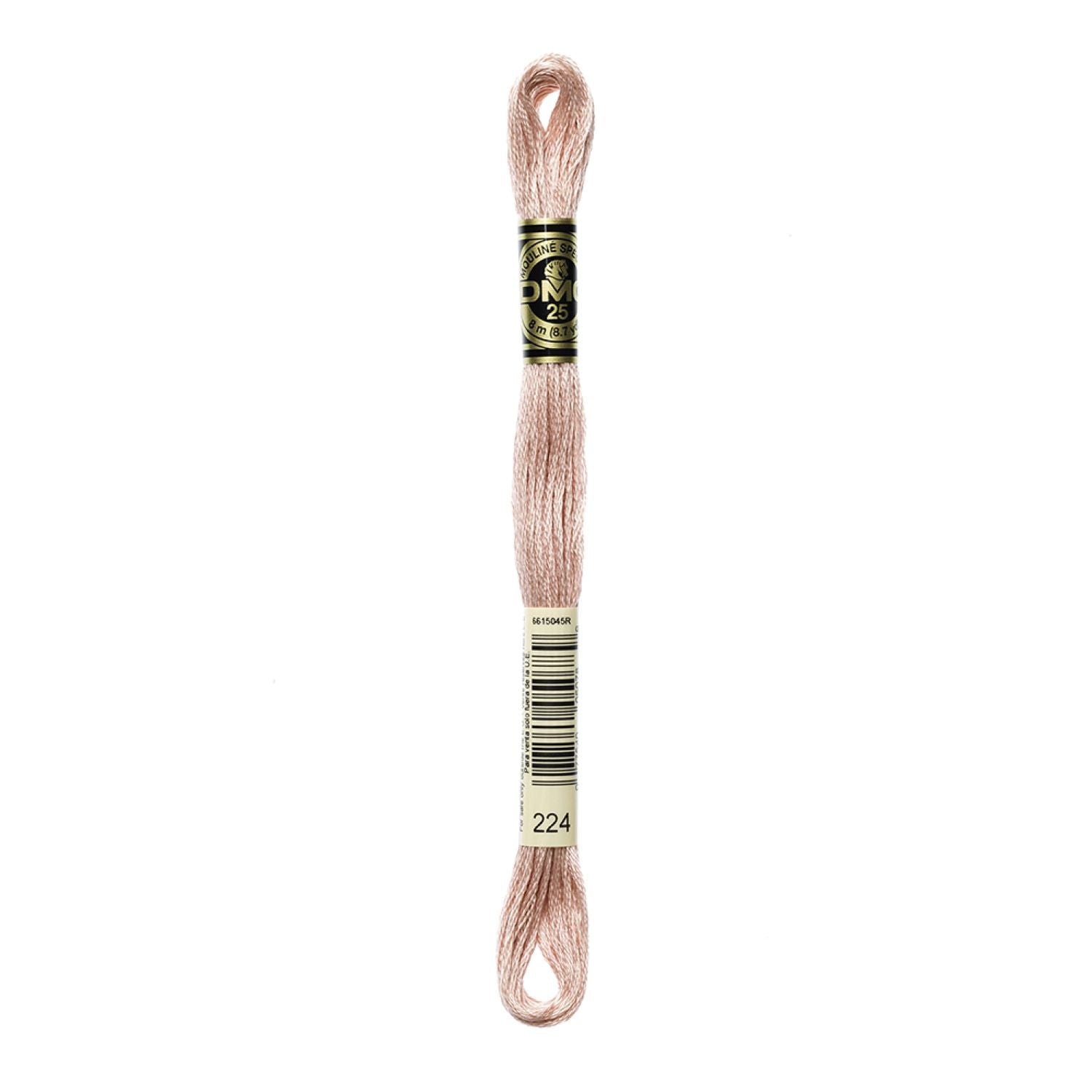DMC Stranded Cotton 100g Cone 224 Shell Pink Very Light (Art 5214)