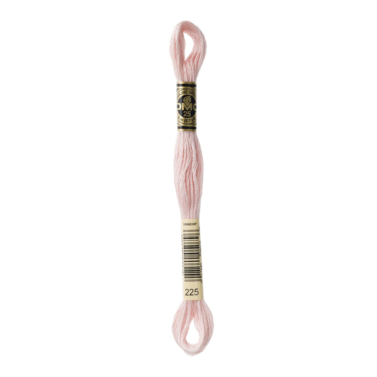 DMC Stranded Cotton 100g Cone 225 Shell Pink Ult Vy Lt (Art 5214)