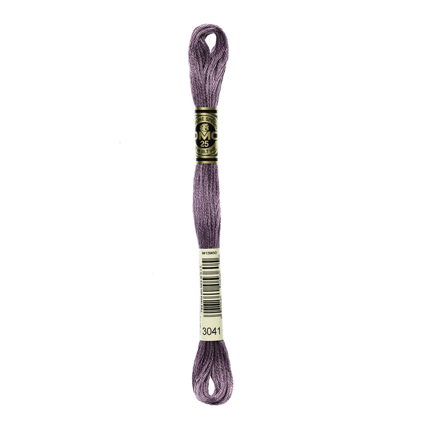 DMC Stranded Cotton 100g Cone 3041 Antique Violet Medium (Art 5214)