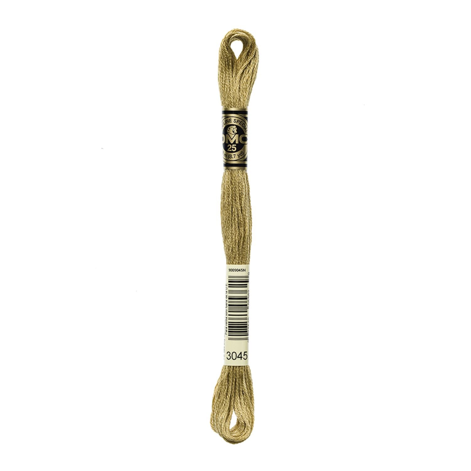 DMC 3045 Dark Yellow Beige Stranded Cotton Embroidery Floss