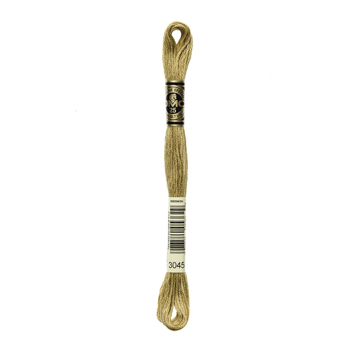 DMC 3045 Dark Yellow Beige Stranded Cotton Embroidery Floss