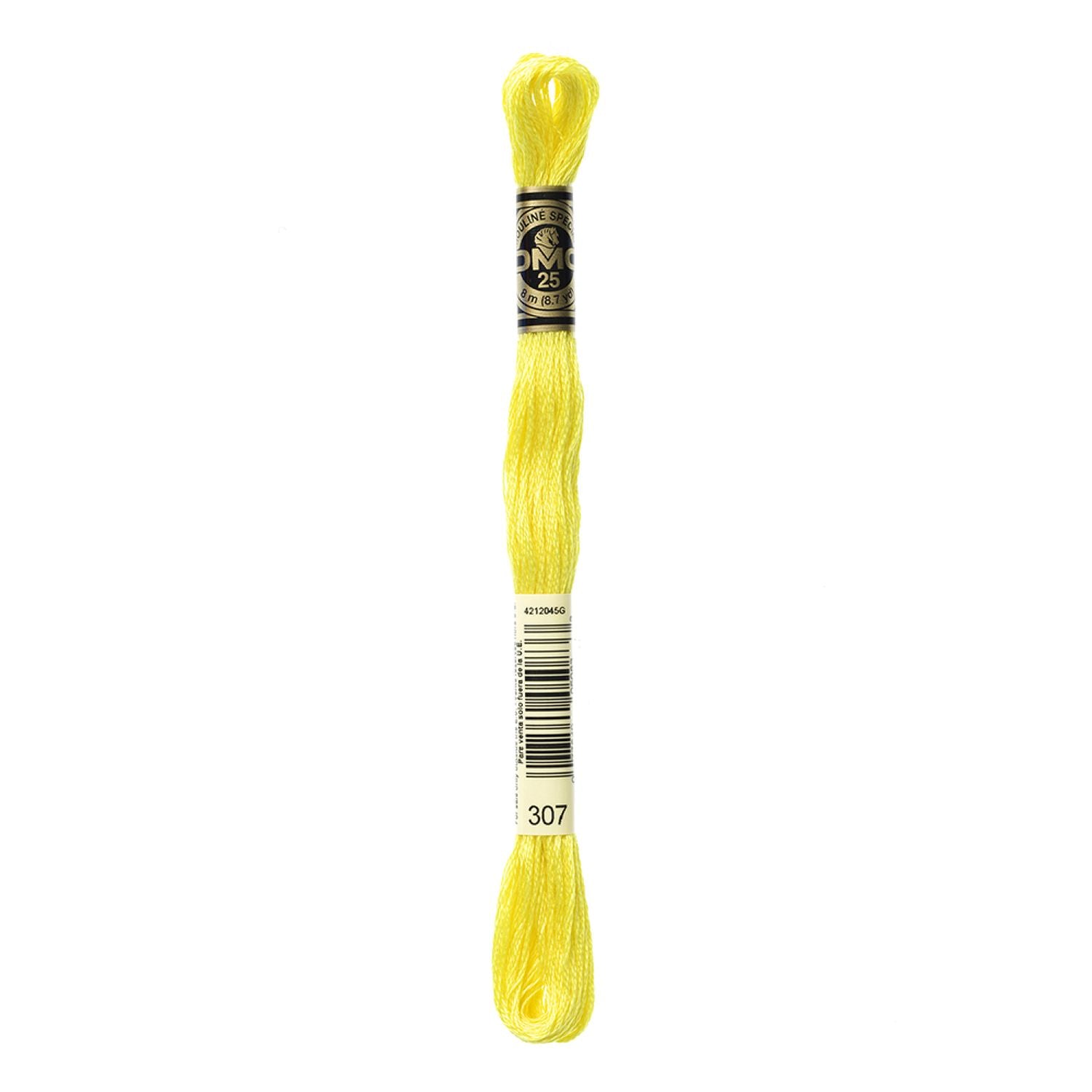 DMC Stranded Cotton 100g Cone 307 Lemon (Art 5214)