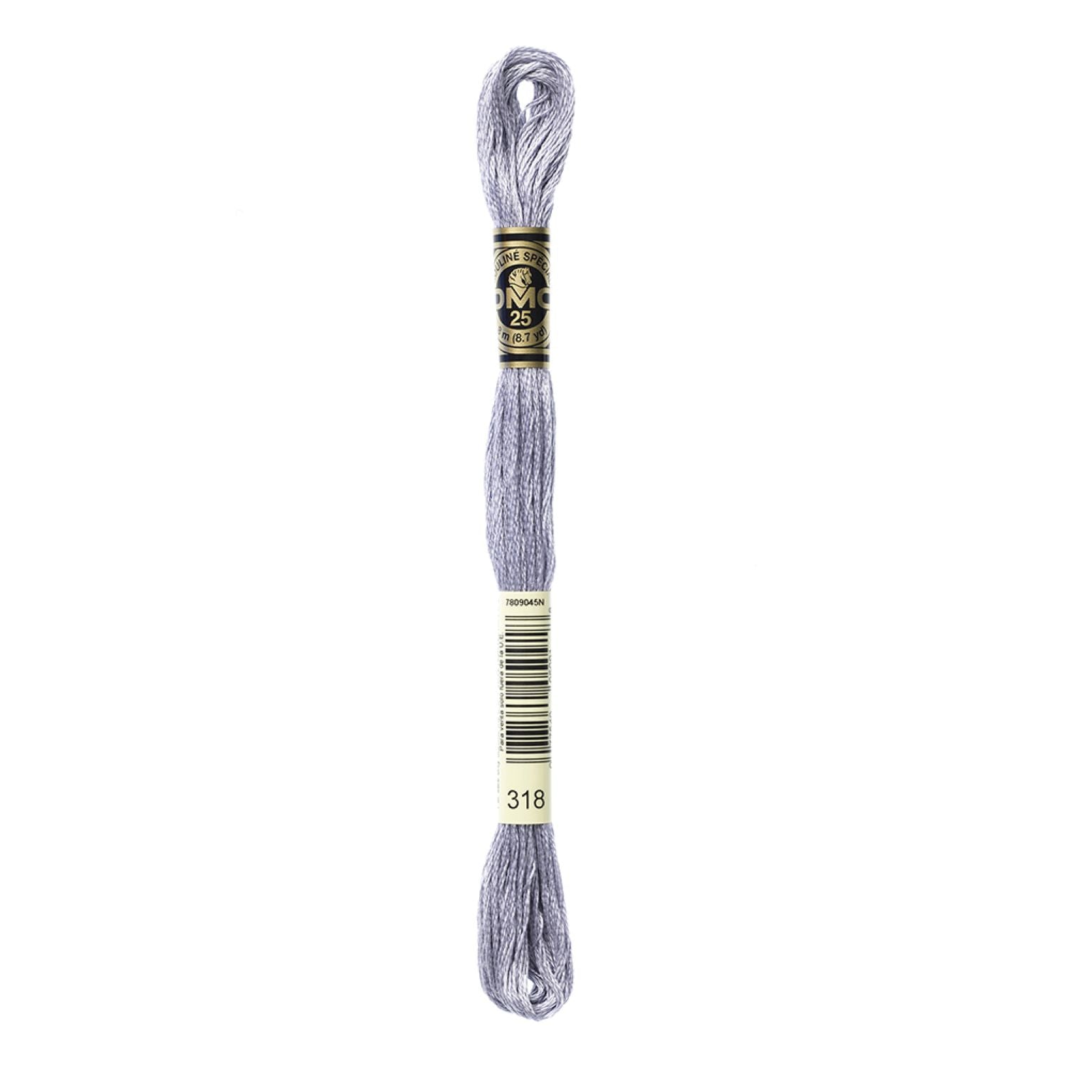 DMC Stranded Cotton 100g Cone 318 Steel Gray Lt (Art 5214)
