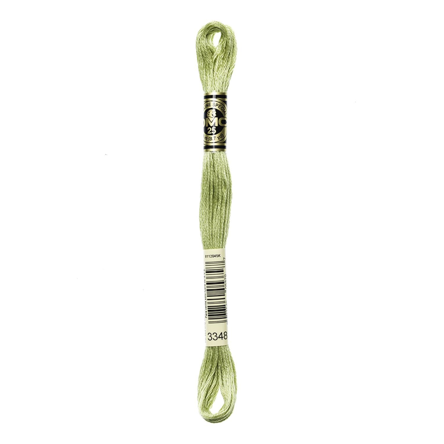 DMC Stranded Cotton 100g Cone 3348 Yellow Green Lt (Art 5214)