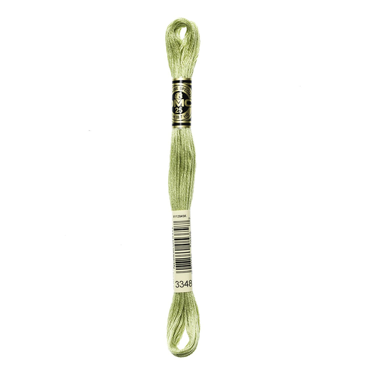 DMC Stranded Cotton 100g Cone 3348 Yellow Green Lt (Art 5214)