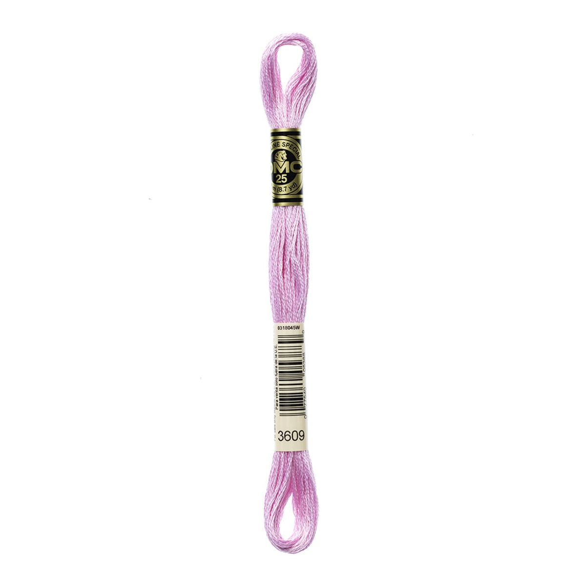 DMC Stranded Cotton 100g Cone 3609 Plum Ultra Light (Art 5214)
