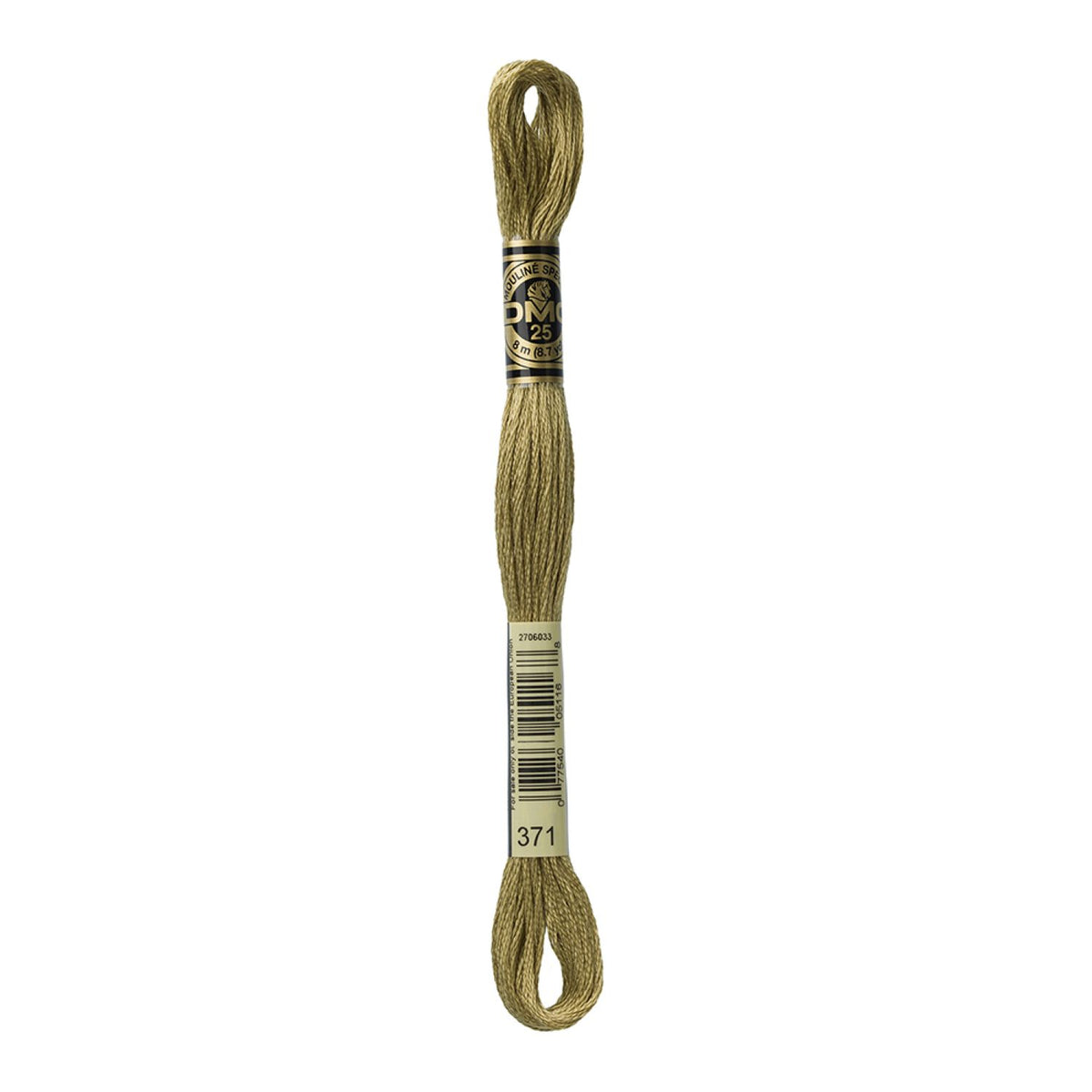 DMC Stranded Cotton 100g Cone 371 Mustard (Art 5214)