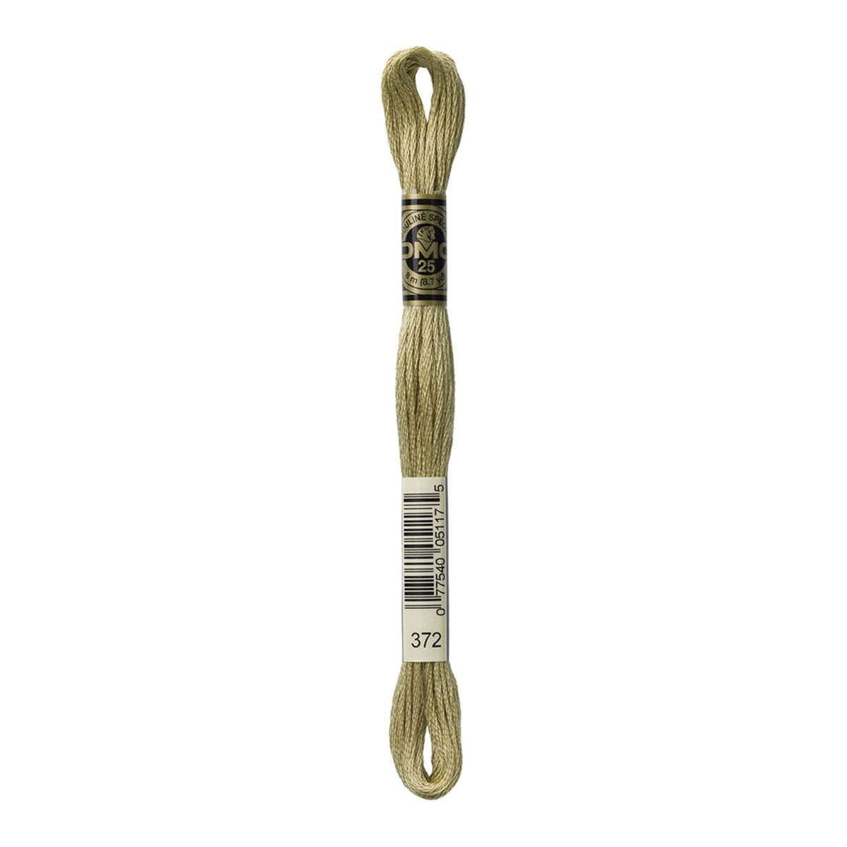 DMC Stranded Cotton 100g Cone 372 Mustard Lt (Art 5214)