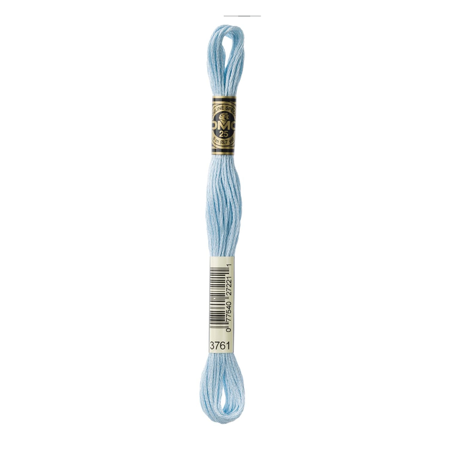 DMC Stranded Cotton 100g Cone 3761 Sky Blue Light (Art 5214)