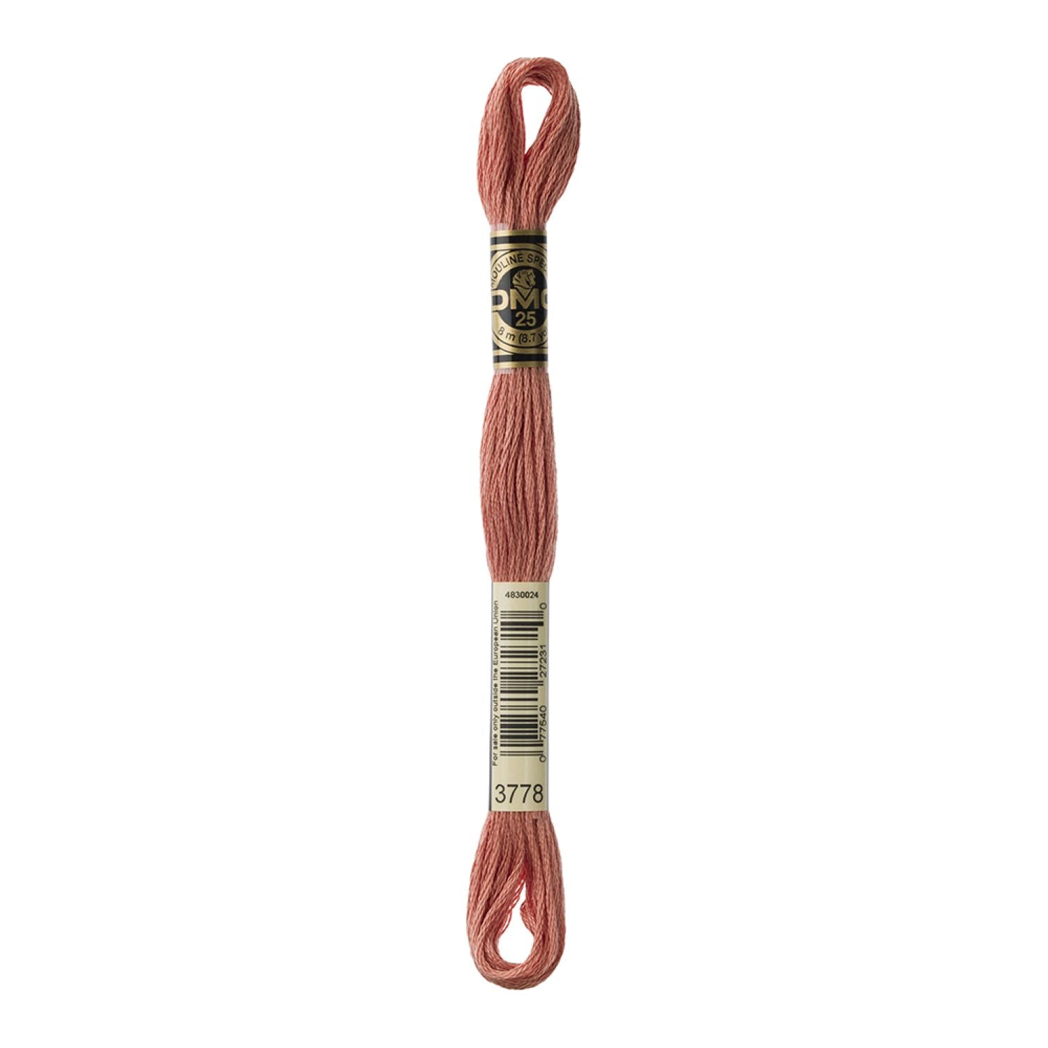 DMC Stranded Cotton 100g Cone 3778 Terra Cotta Light (Art 5214)