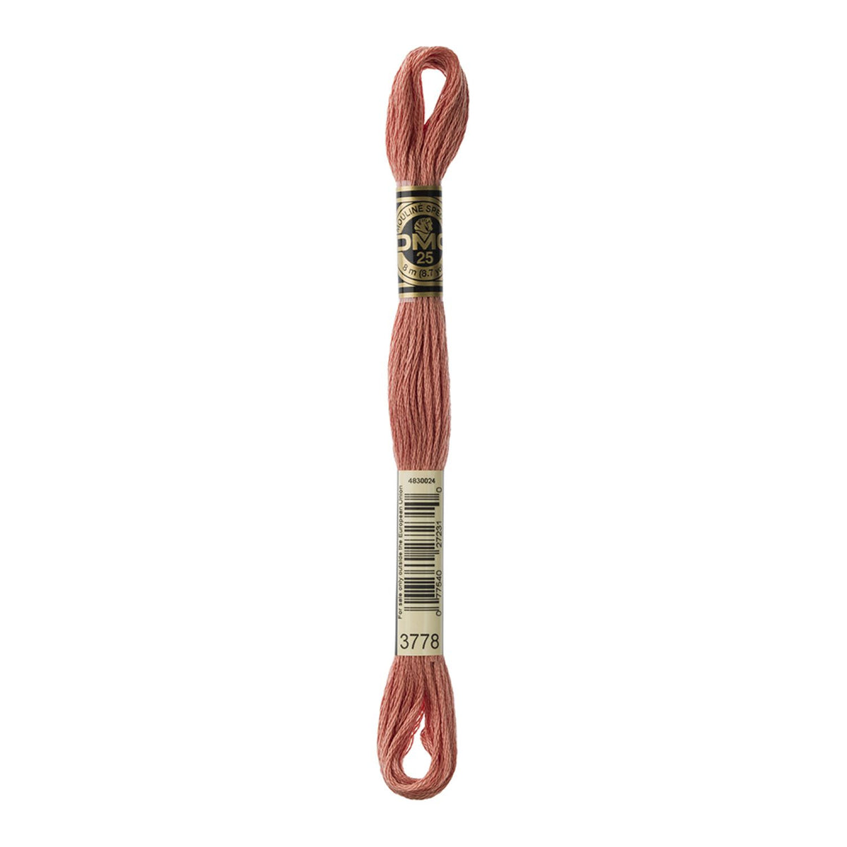 DMC Stranded Cotton 100g Cone 3778 Terra Cotta Light (Art 5214)