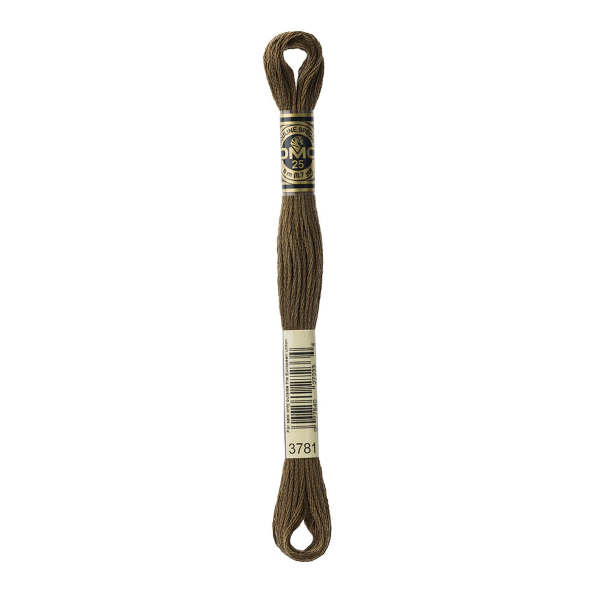 DMC Stranded Cotton 100g Cone 3781 Mocha Brown Dk (Art 5214)