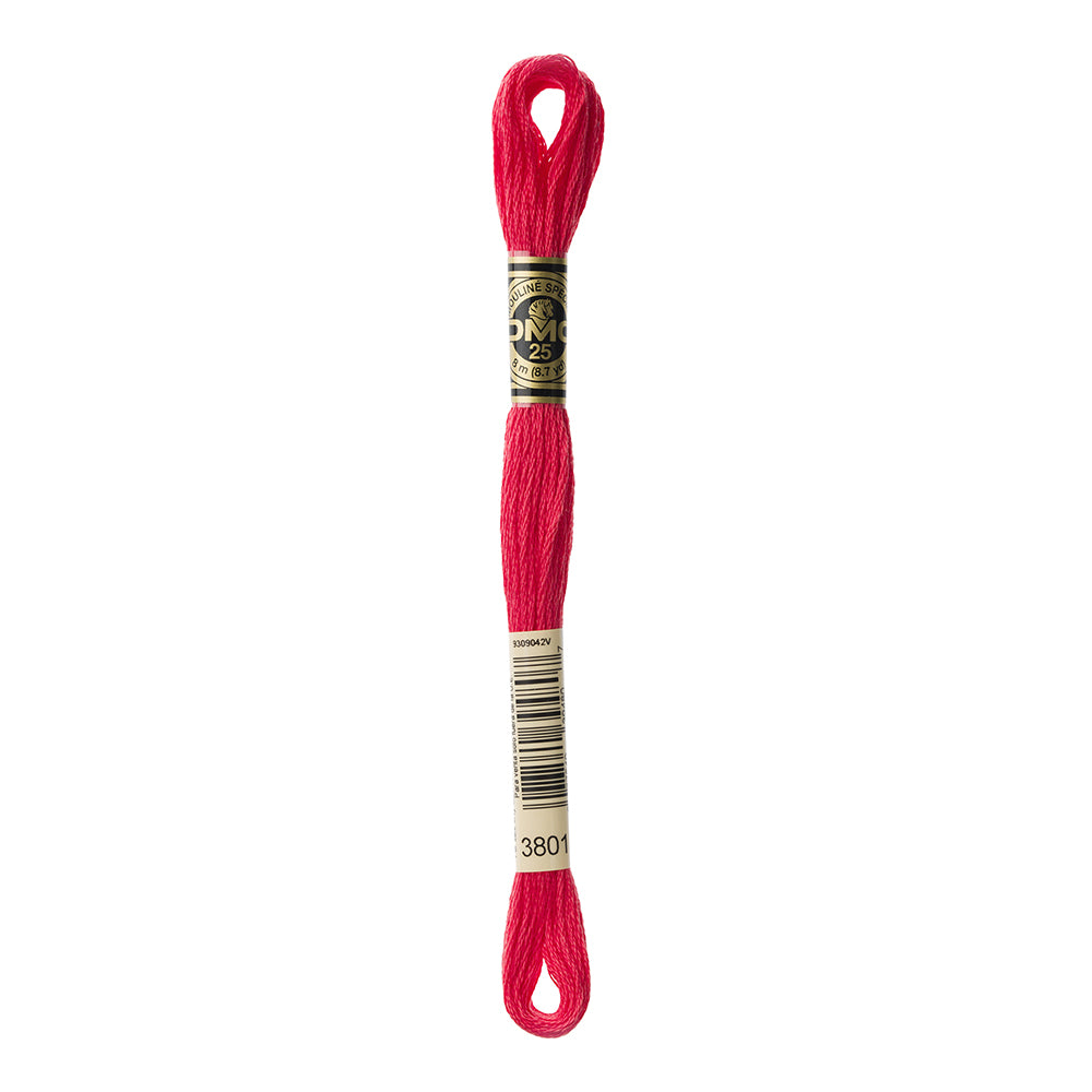 DMC 3801 Melon Very Dark Stranded Cotton