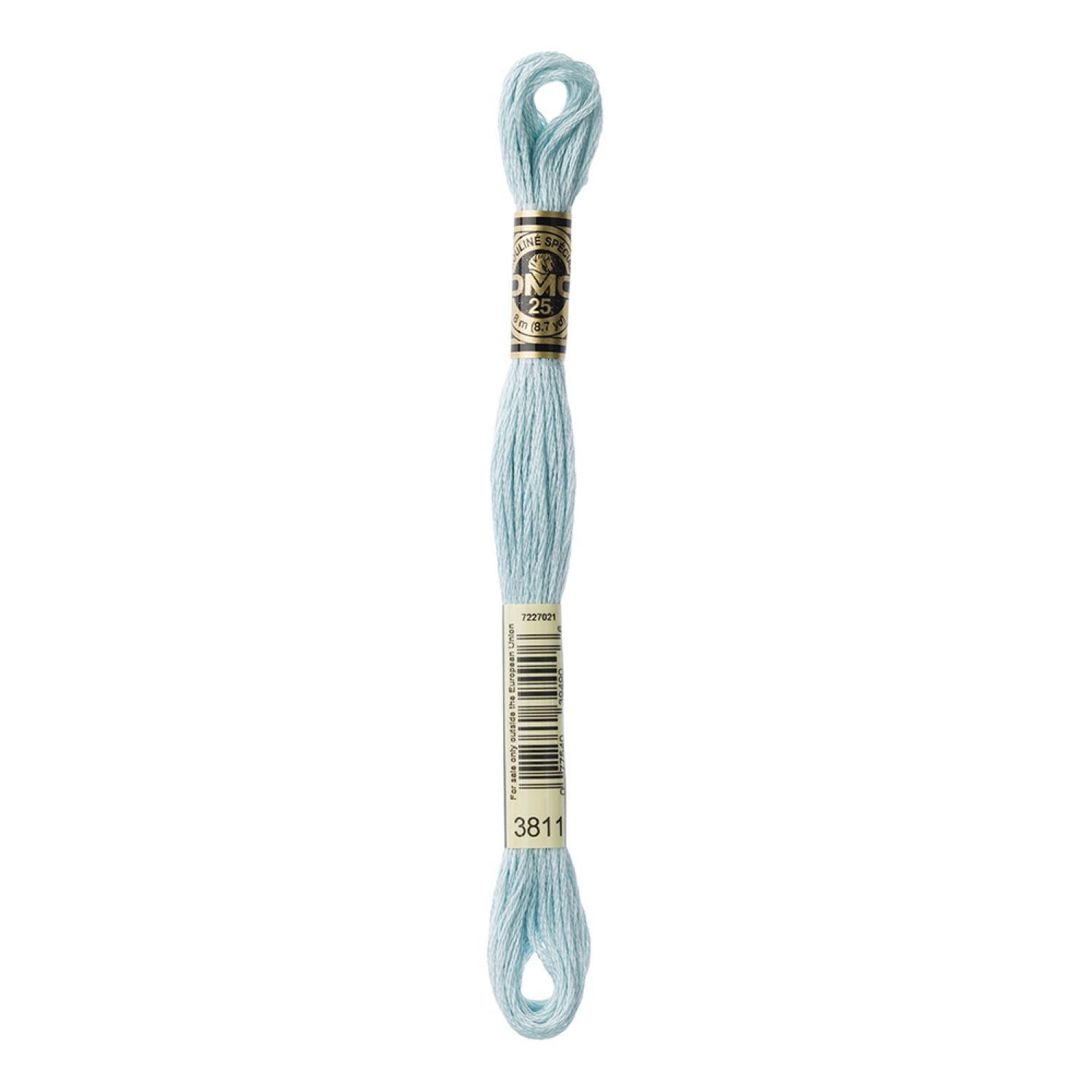 DMC Stranded Cotton 100g Cone 3811 Turquoise Very Light (Art 5214)