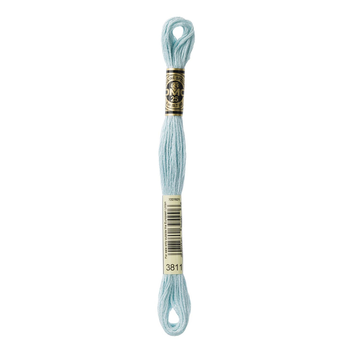 DMC Stranded Cotton 100g Cone 3811 Turquoise Very Light (Art 5214)