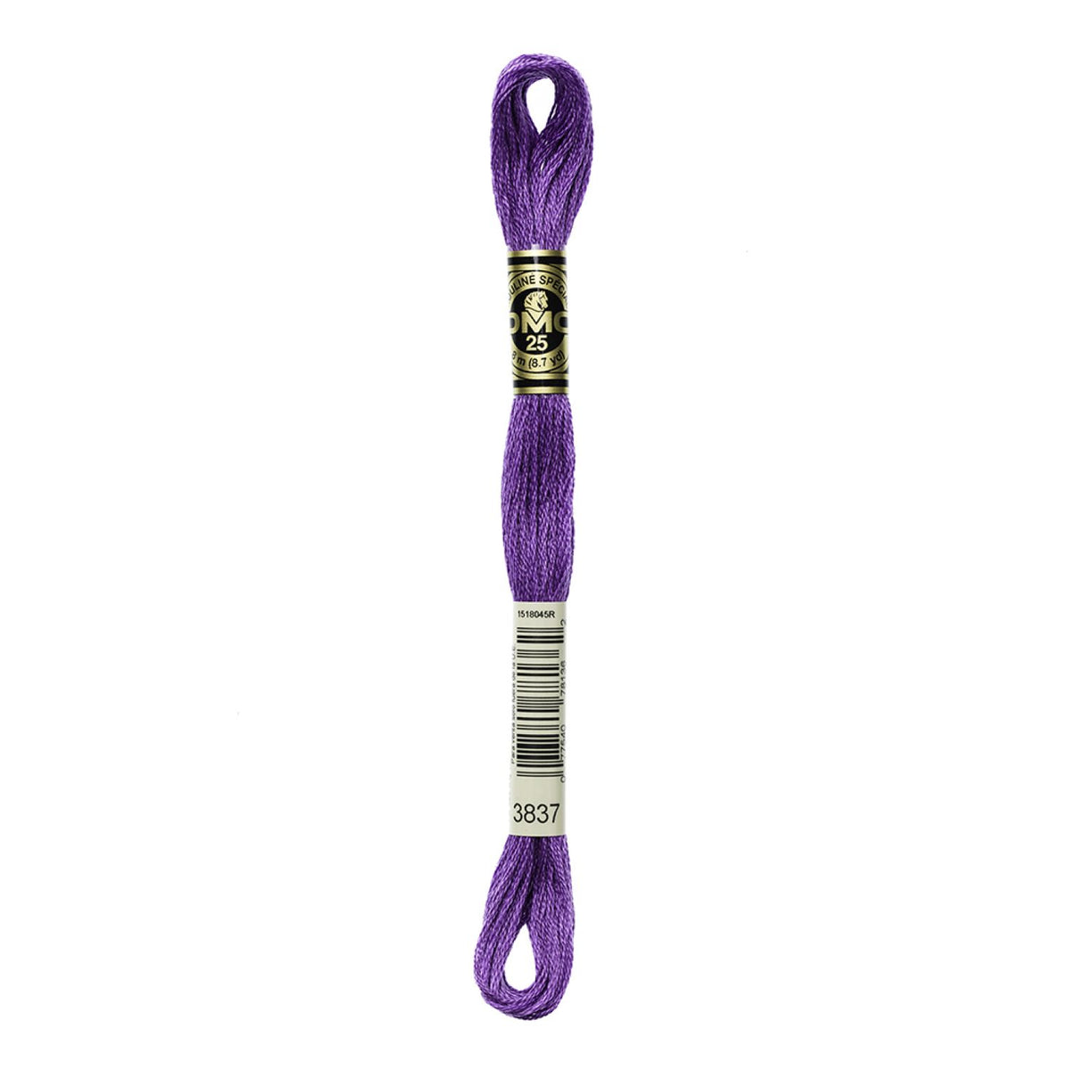 DMC Stranded Cotton 100g Cone 3837 Lavender Ultra Dark (Art 5214)