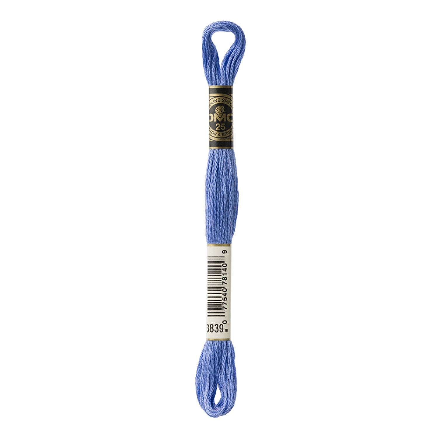 DMC Stranded Cotton 100g Cone 3839 Lavender Blue Med (Art 5214)