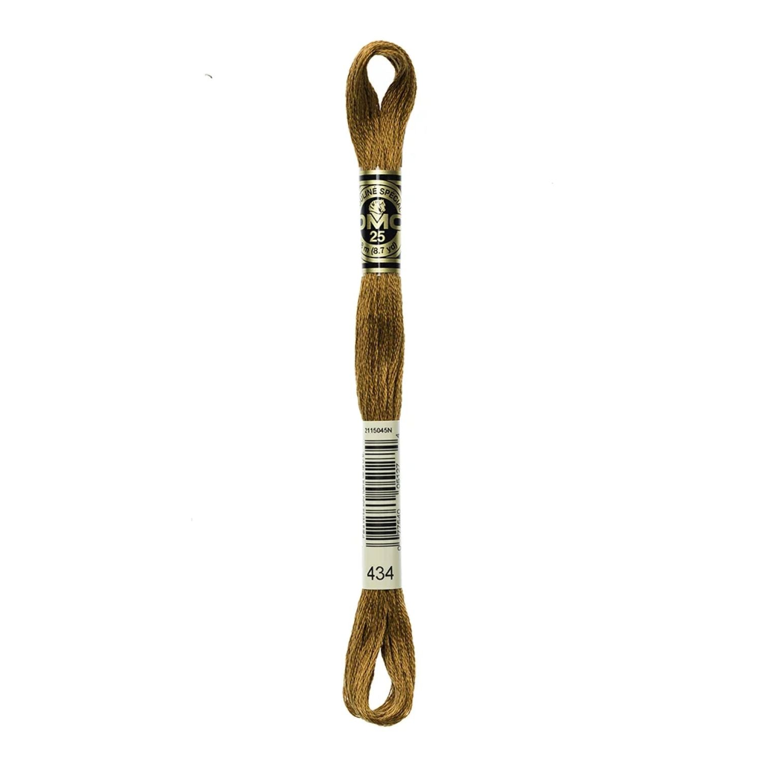 DMC 434 Light Brown Stranded Cotton Embroidery Floss
