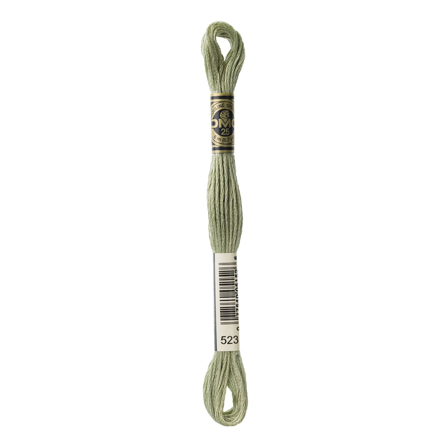 DMC Stranded Cotton 100g Cone 523 Fern Green Lt (Art 5214)