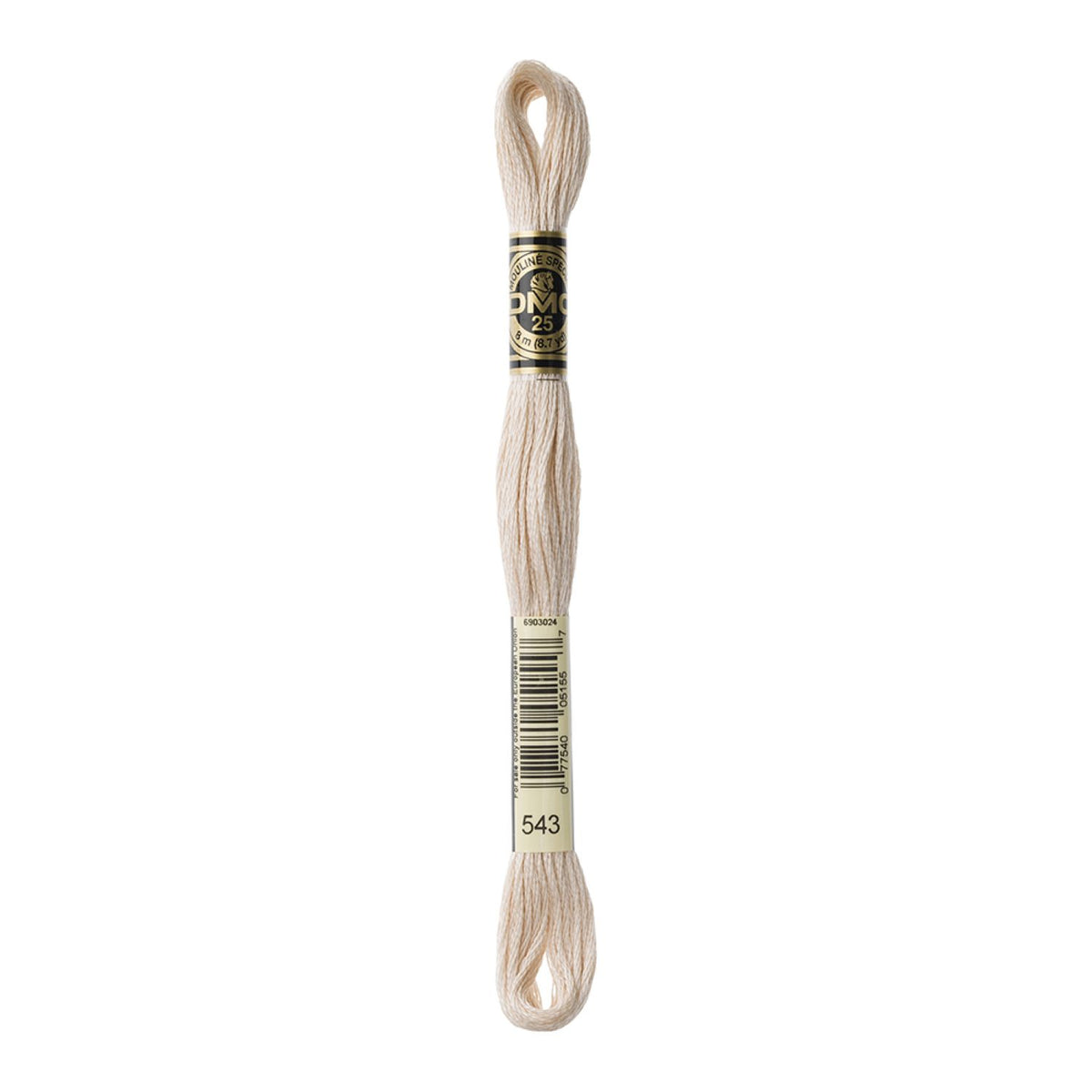 DMC Stranded Cotton 100g Cone 543 Beige Brown Ult Vy Lt (Art 5214)