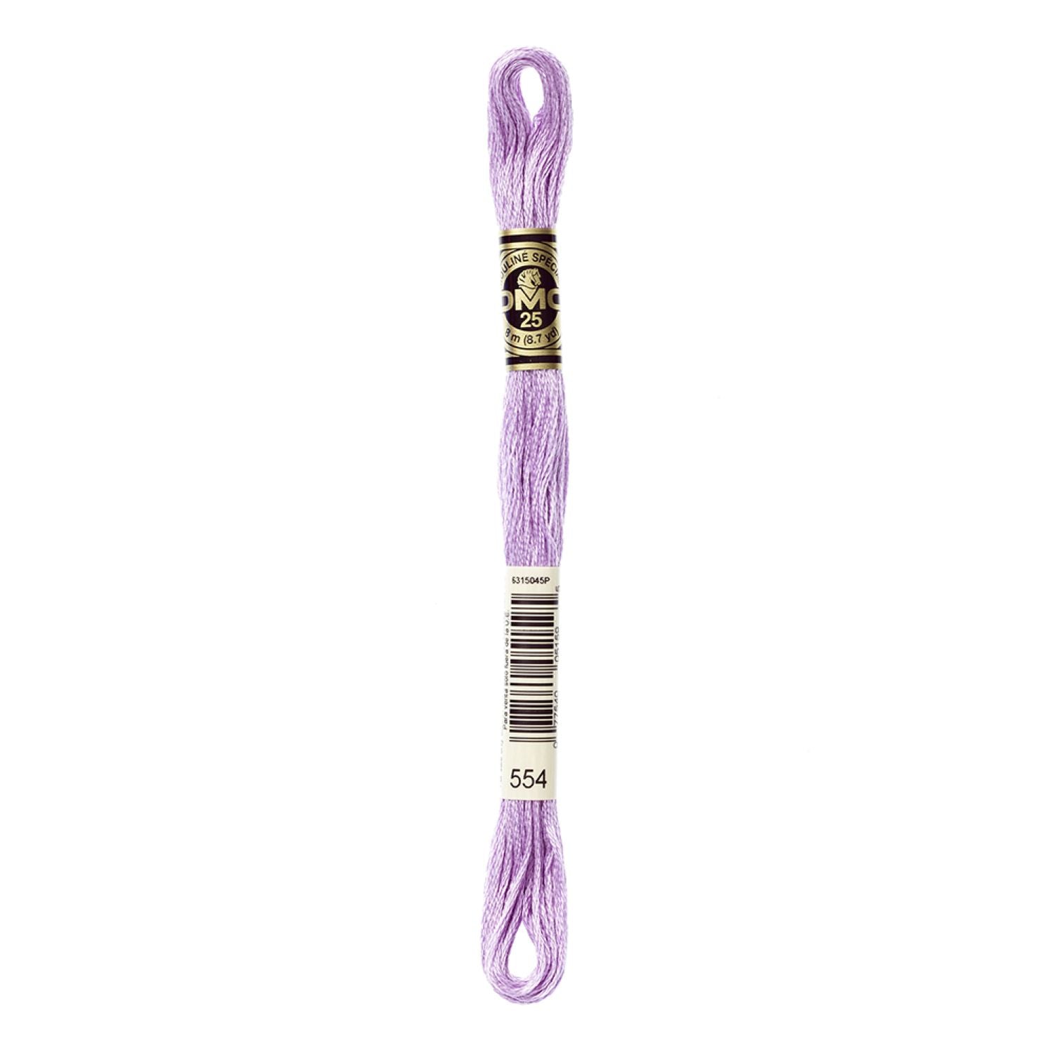 DMC Stranded Cotton 100g Cone 554 Violet Light (Art 5214)