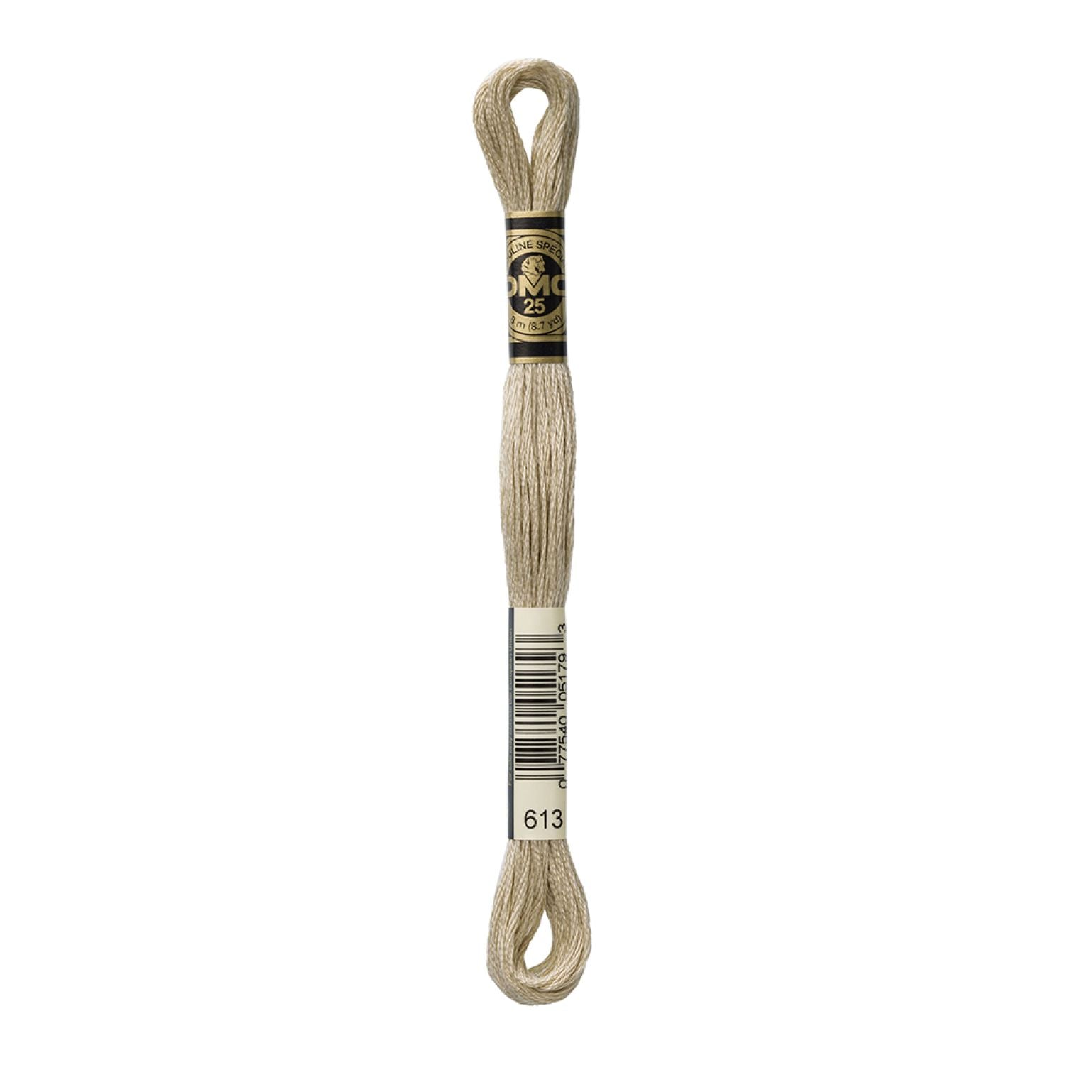 DMC Stranded Cotton 100g Cone 613 Drab Brown V Lt (Art 5214)