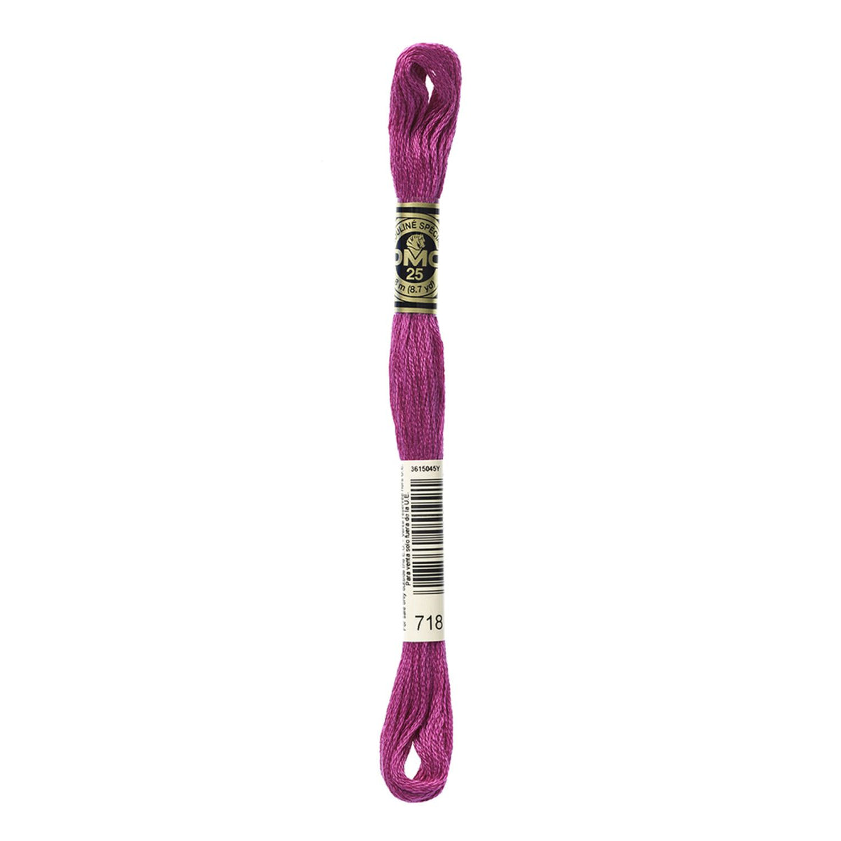 DMC Stranded Cotton 100g Cone 718 Plum (Art 5214)