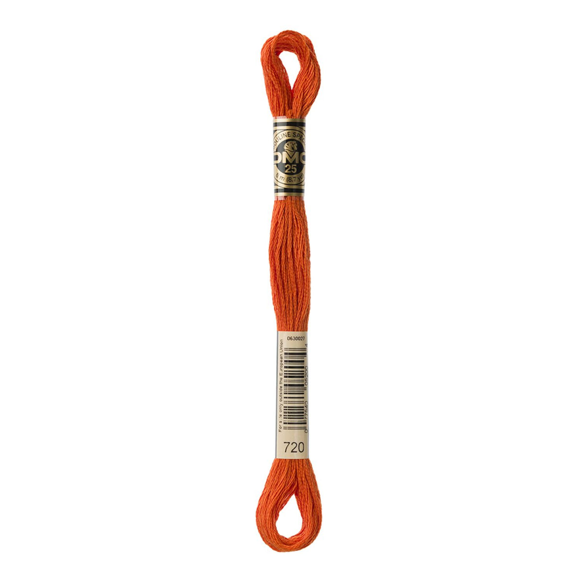 DMC Stranded Cotton 100g Cone 720 Orange Spice Dark (Art 5214)