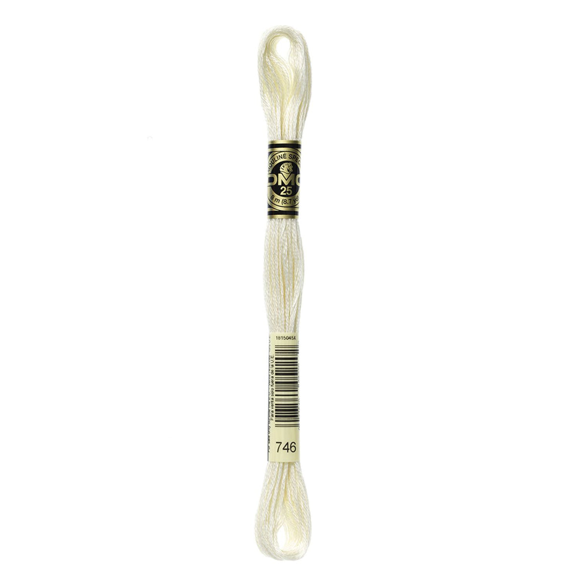 DMC Stranded Cotton 100g Cone 746 Off White (Art 5214)
