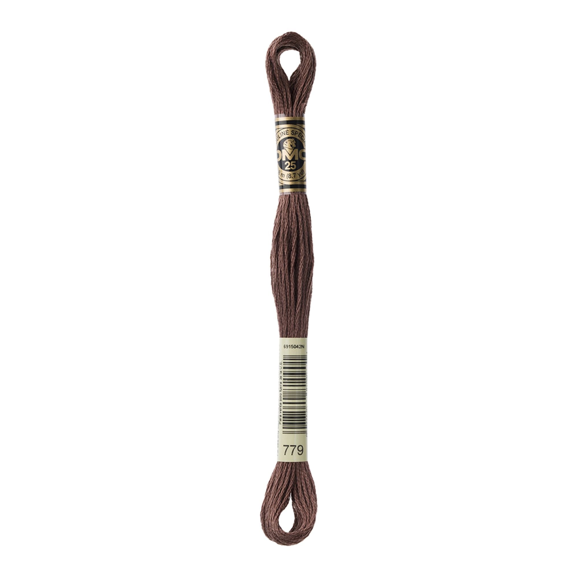 DMC Stranded Cotton 100g Cone 779 Cocoa Dark (Art 5214)