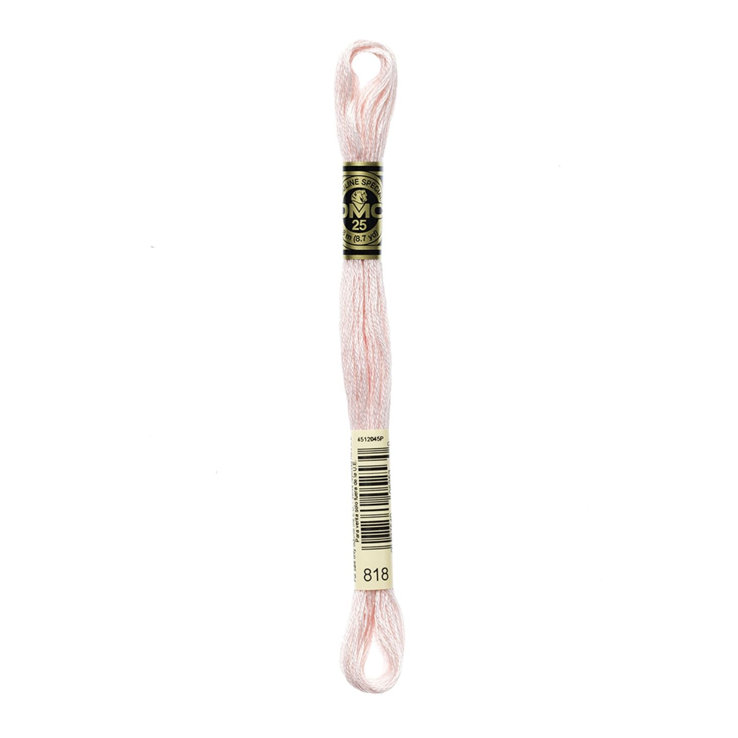 DMC Stranded Cotton 100g Cone 818 Baby Pink (Art 5214)