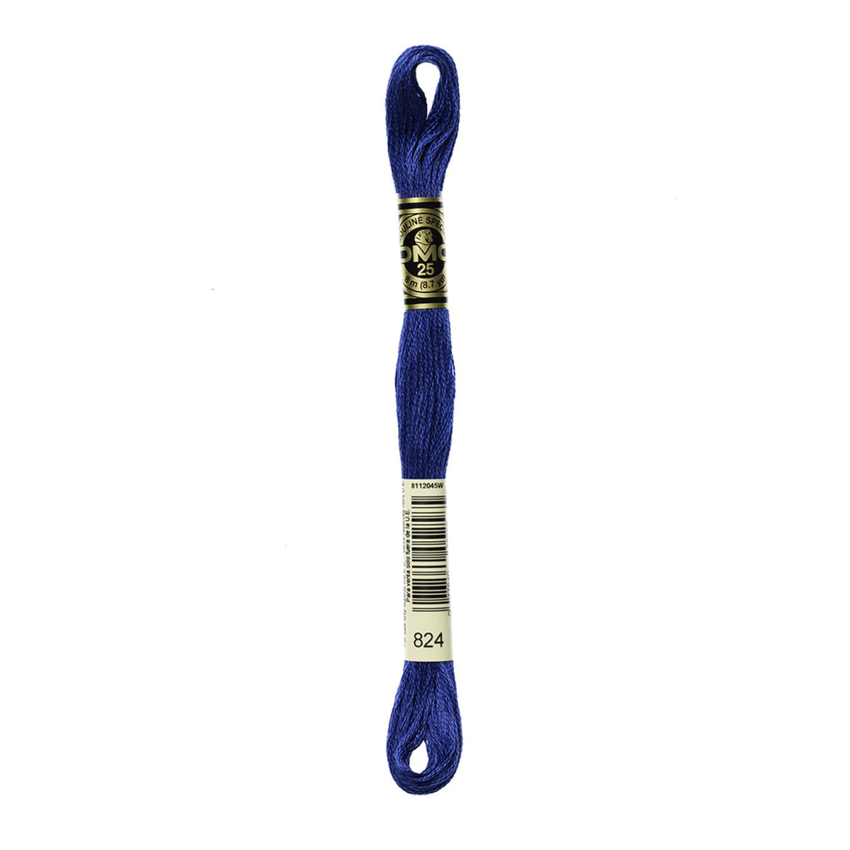 DMC Stranded Cotton 100g Cone 824 Blue Very Dark (Art 5214)
