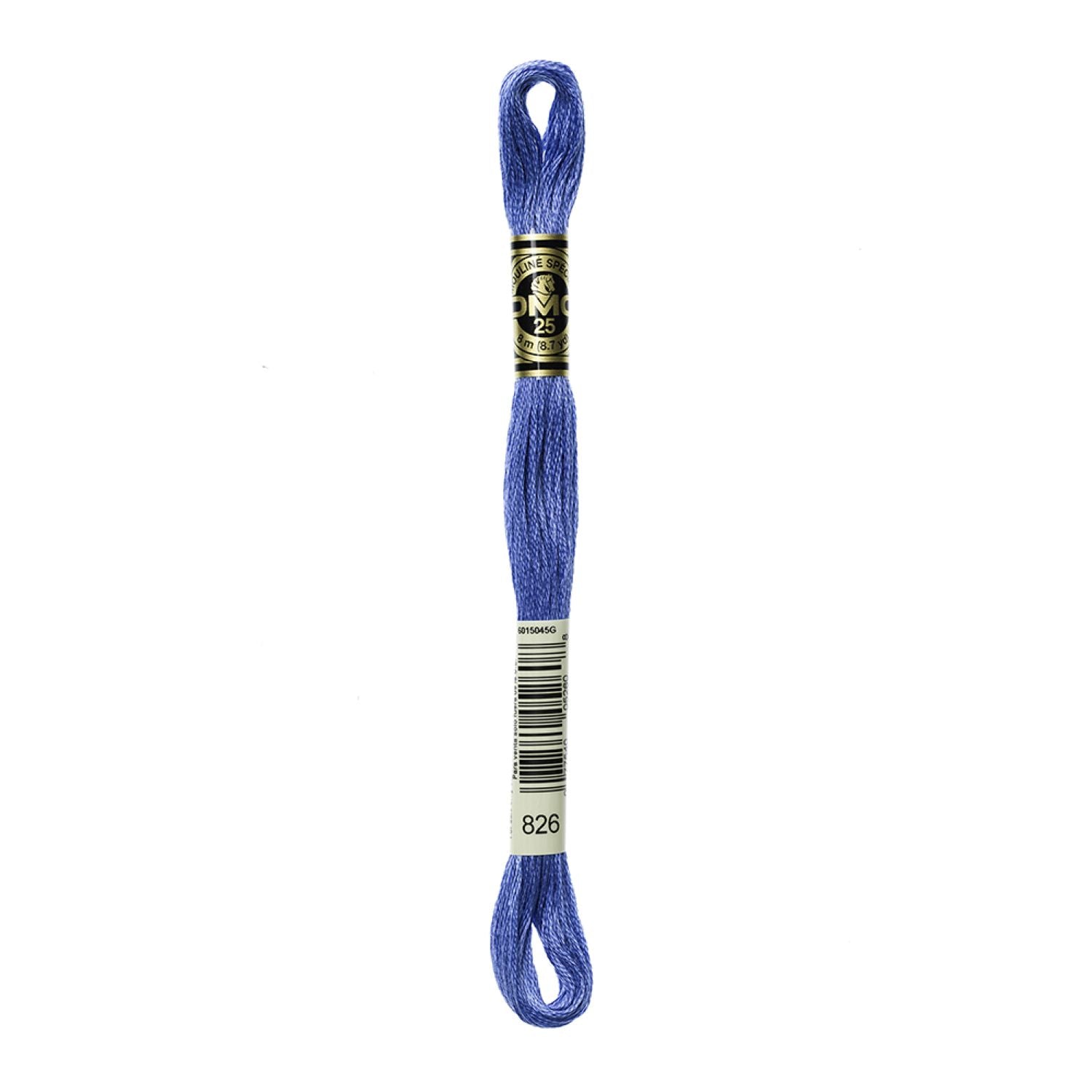 DMC Stranded Cotton 100g Cone 826 Blue Medium (Art 5214)