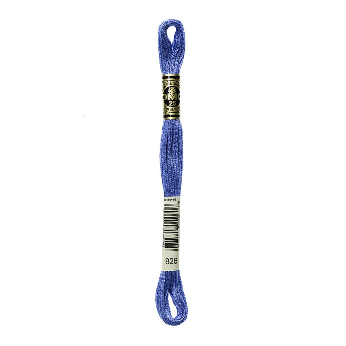 DMC Stranded Cotton 100g Cone 826 Blue Medium (Art 5214)