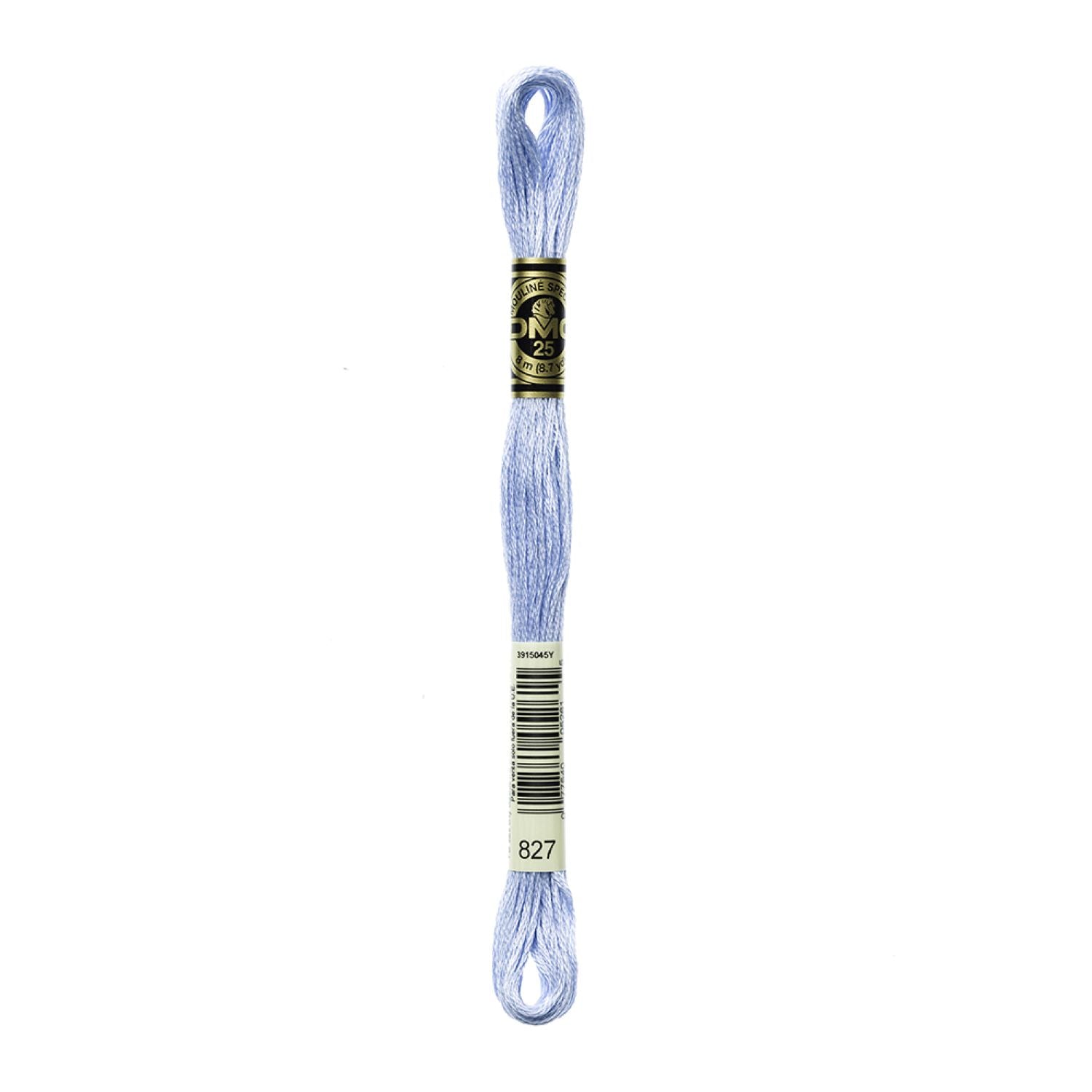 DMC Stranded Cotton 100g Cone 827 Blue Very Light (Art 5214)